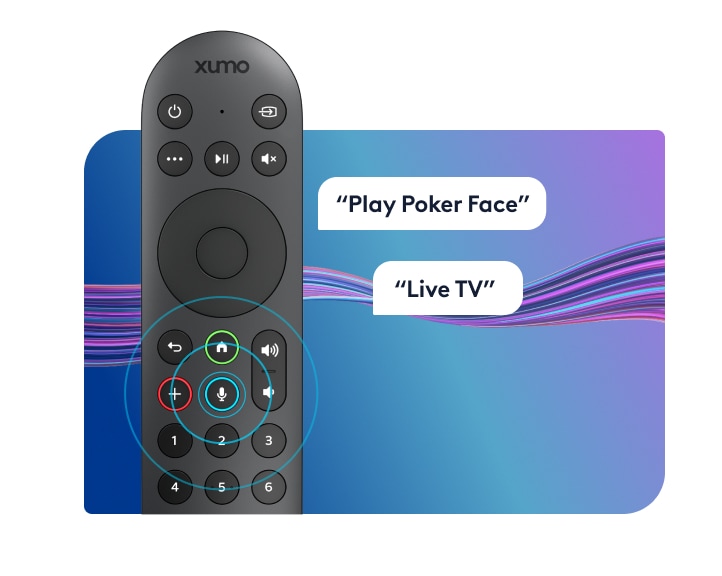 Xumo voice remote (same hardware Optimum ships)